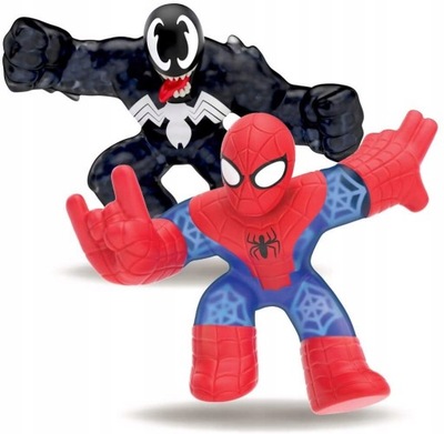 SPIDERMAN VENOM SQUISHY MARVEL HEROES GOO JIT ZU