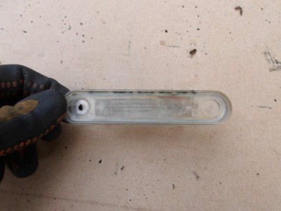 Фонари освещение номерного знака регистрационный mercedes w124 w201 190 1248200256 фото №1