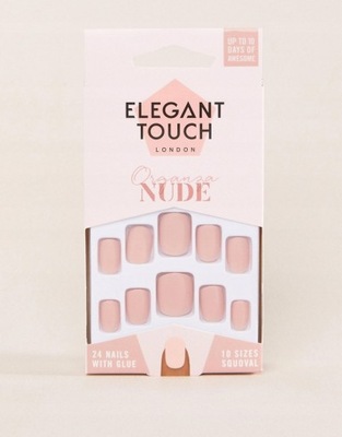 ELEGANT TOUCH SZTUCZNE PAZNOKCIE NUDE