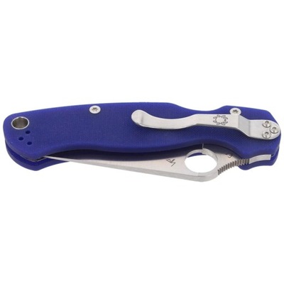 Nóż składany Spyderco Para Military 2 G-10 Dark Blue CPM S110V