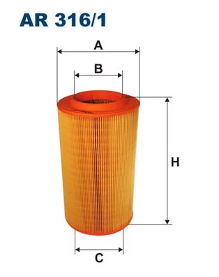 AR316/1 FILTER AIR  