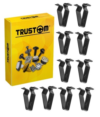 BLASZKI GNIAZDKO MONTAŻOWE METALOWA BLOKADA TŁUMIKA