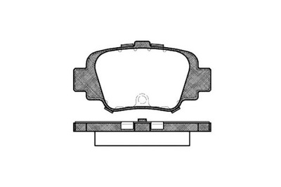 REMSA ZAPATAS DE FRENADO NISSAN MICRA II 1.0 I 16V (  