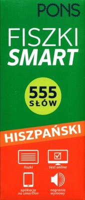 Fiszki Smart 555 słów Hiszpański