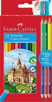 Kredki 12 kolorów Faber Castell