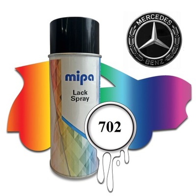 Lakier samochodowy Baza MERCEDES 702 Spray 400 ml