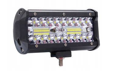 GALINGA ŽIBINTAS LED DARBINĖ STIKLAS HARTOWANE HALOGENAS 120W 12V - 24V CREE 