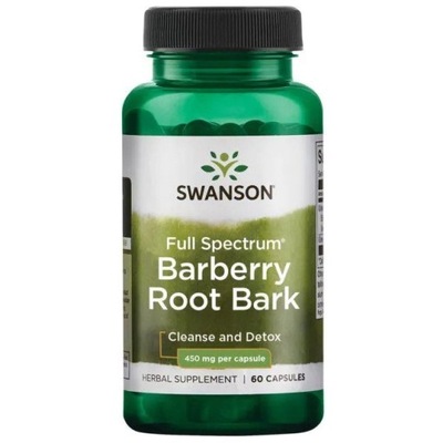 Full Spectrum Barberry Root Bark, 450mg - 60 caps