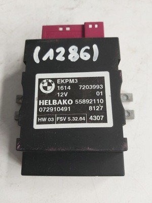 Блок керування модуль насоса пального bmw e60 e65 e70 e88 e90 e92 7203993 фото №1