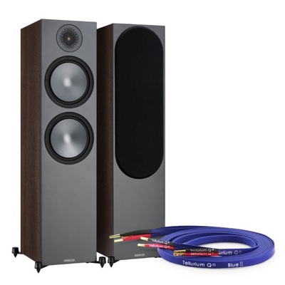 Monitor Audio Bronze 500 (Orzech) - para, Tellurium Q Gratis!