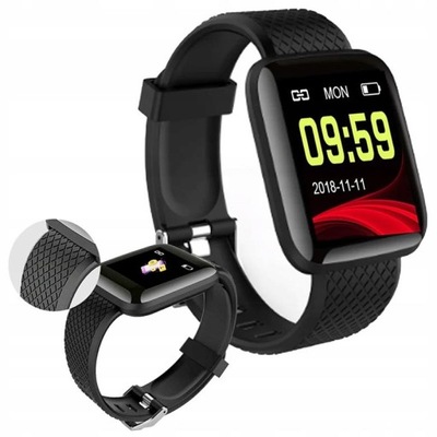 SMARTBAND OPASKA SMARTWATCH PULSOMETR FIT M116