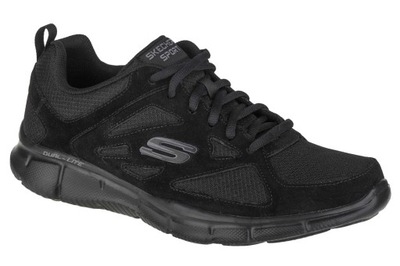 Męskie sneakers Skechers Equalizer 52748-BBK r.44