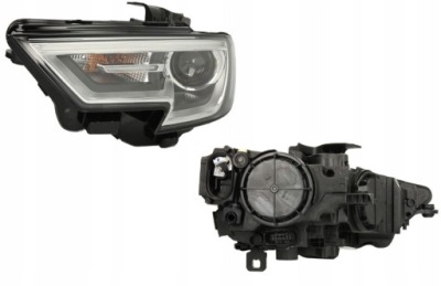 Фара лампа левый audi a3 8v 16-20 oryg valeo фото №1