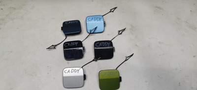 Заглушка бампера задняя vw caddy 2k7 фото №1