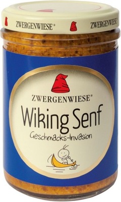 MUSZTARDA WIKING BEZGLUTENOWA BIO 160 ML