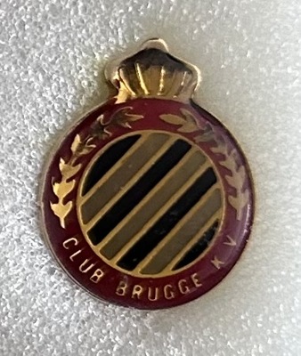 FC BRUGGE BELGIA oryginał sygnowana pin