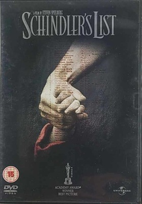 Schindler's List Dvd Po Angielsku