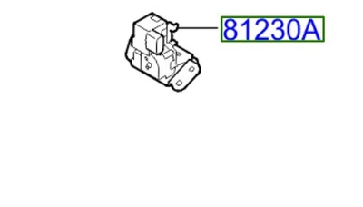 Ручка крышки багажника hyundai ix35 2013-2015 фото №1