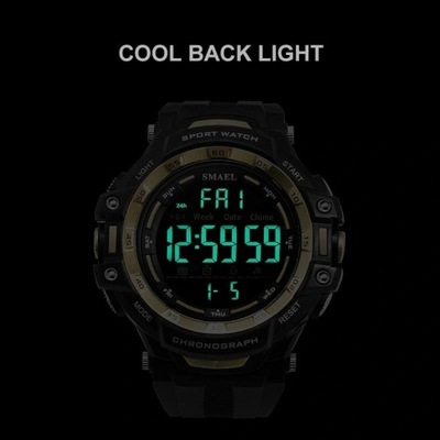 Męskie zegarki Cyfrowy LED Light SMAEL Watch