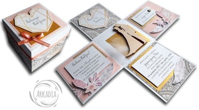 Zaproszenie dla rodziców PROŚBA O BŁOGOSŁAWIEŃSTWO boho