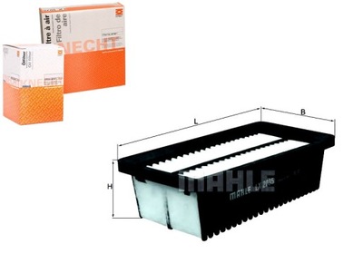 Фильтр воздуха knecht 7701068104 md8554 pa7562 ap фото №1