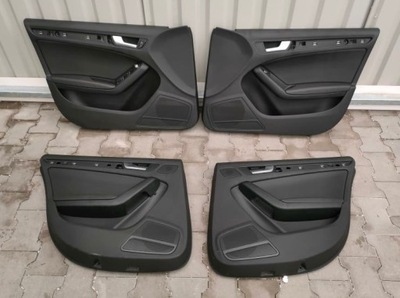 Audi a4 b8 обшивка оббивка двері перед задня шкіра фото №1