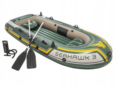 PONTON INTEX SEAHAWK 3 295x137x43cm WIOSŁA POMPKA