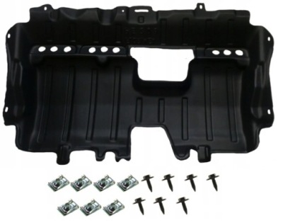 Peugeot 208 2008 захист двигуна pod двигун hdpe + кліпси монтажні фото №1