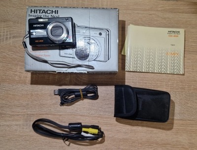 Aparat fotograficzny HITACHI HDC-851E 8,1mpx etui