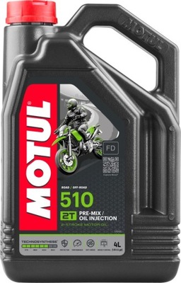 MOTUL МАСЛО MOTUL 4L 510 2T / MOTOCYKLE