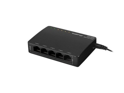Switch LANBERG POE DSP3-1005-60W 5-PORT, 1GB/S