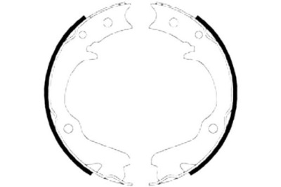 Тормозные колодки тормозные subaru impreza 93-05 ручной mete фото №1