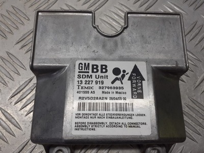 Модуль подушка безопасности opel astra h iii 13227919 фото №1