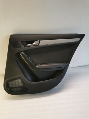 Audi a4 s4 b8 обшивка обивка дверь правый задняя фото №1