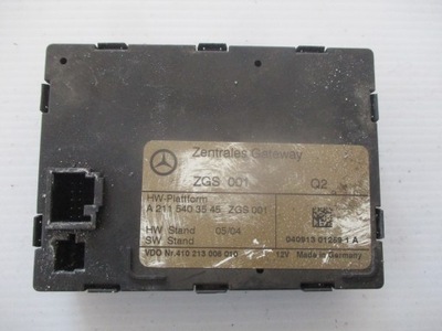 Mercedes w211 модуль geteway a2115403545 фото №1