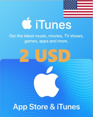 Kod Doładowanie iTunes 2 USD