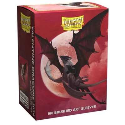 Koszulki Dragon Shield Matte - Valentine Dragons 2024 - 100 sztuk