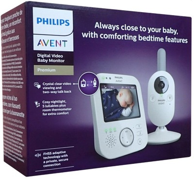 Philips SCD843/26 Avent Elektroniczna niania wideo