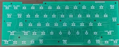 PCB Klawiatura mechaniczna ZX Spectrum 48K+