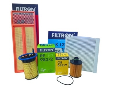 FILTRON JUEGO DE FILTROS PARA FIAT DOBLO 1.3D MULTIJET  