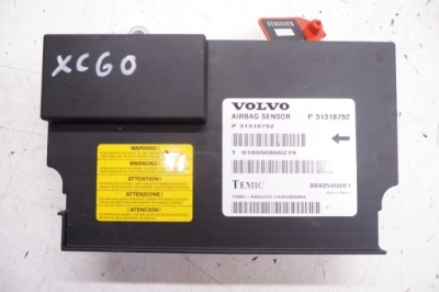 Volvo xc60 i датчик блок керування модуль подушок подушка безпеки 31318792 фото №1