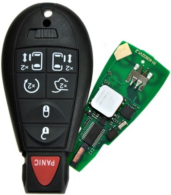 Chrysler jeep dodge ram ключ-брелок ключ pilot 433mhz keyless go фото №1