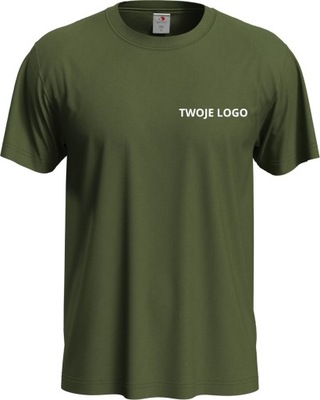 T-shirt męski Stedman rozmiar XXL "TWOJE LOGO"