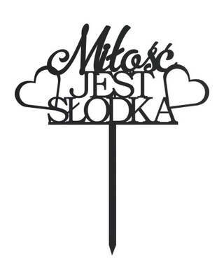 Topper Miłość jest słodka TŚC-26