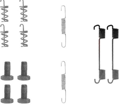 RESORTES DO ZAPATAS DE FRENADO MERCEDES W168 W246  