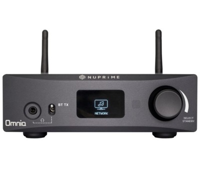 NuPrime Omnia WR-2. Odtwarzacz sieciowy AirPlay2, aptX HD, Wi-Fi, HDMI ARC.