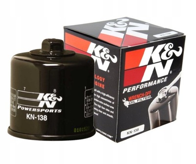 ФИЛЬТР МАСЛА K&N FILTERS, KN-138, KYMCO MXU 450I, 11-15R.