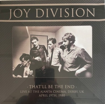 Joy Division That'Ll Be The End Winyl LP