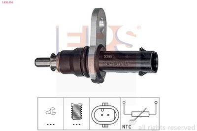 SENSOR TEMPERATURA DE LÍQUIDO REFRIGERACIÓN VW GOLF 2,0TSI 12- 1-830-356  