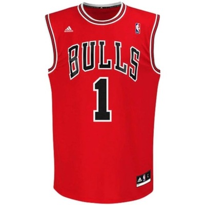 ADIDAS CHICAGO BULLS KOSZULKA NBA #1 ROSE r. S